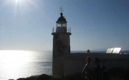 Solar powered lighthouse