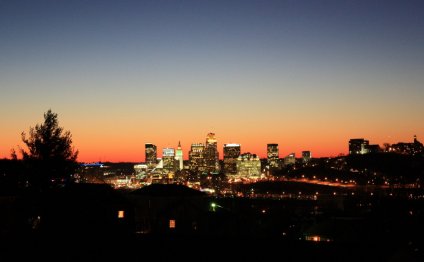 Cincinnati-at-dusk