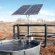 Solar powered water well pumps