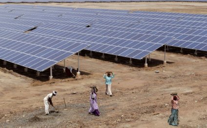 Solar power plant in Tamil Nadu