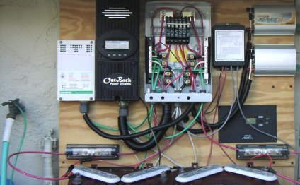 Set up solar power system