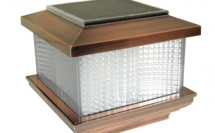 Solar Powered Post Cap Lights