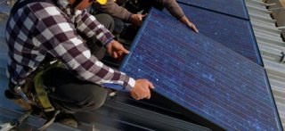 Polycrystalline silicon solar energy panels