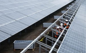 Solar power installation