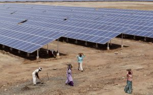 Solar power plant in Tamil Nadu