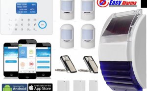 Solar powered Alarm systems