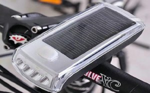 Solar Powered Bike Lighting