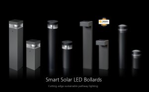 Solar Powered Bollard Lights