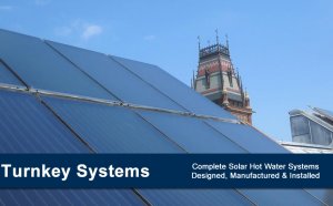 Solar powered hot water systems