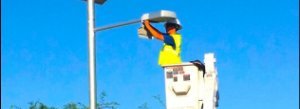 Solar Lighting Installation