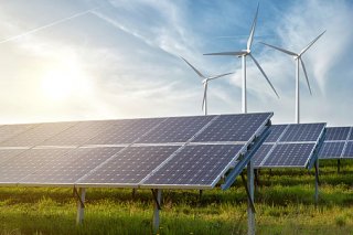 solar panel systems and wind generators