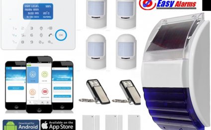 Solar powered Alarm systems