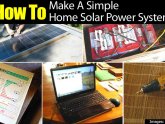 Simple solar power system