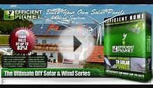 Build Your Own Solar Panel and Windmill System