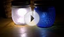 Create Your Own Solar Powered Mason Jar Nightlight from Junk