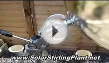 Free Energy Solar Stirling System DIY Tutorial