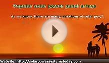 How Solar Power Panels Work