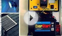 Mini Off Grid Solar Power System With Emergency Lighting