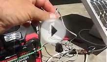 Portable Power charging by Solar Panel