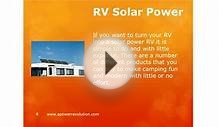 RV Solar Power