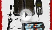 Solar 2 in 1 Folding Panel Power supply AA and battery