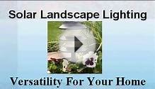 Solar Landscape Lighting