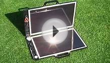 solar panel laptop charger