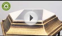 Solar Powered Post Lantern Lights